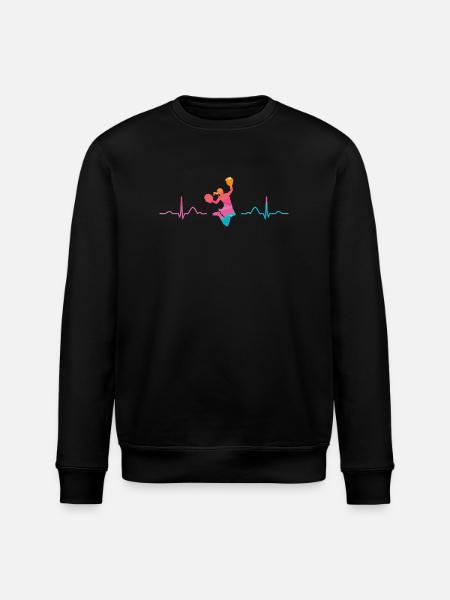 Cheerleader Cheer Mom Cheerleading - Stanley/Stella ROLLER Unisex Organic Sweatshirt - black