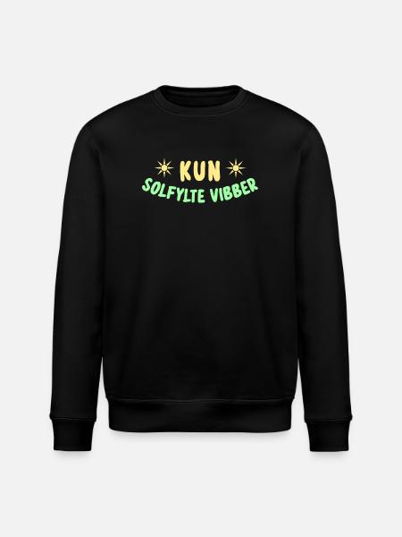Que des ondes positives - Sweat bio ROLLER Stanley/Stella Unisexe - noir
