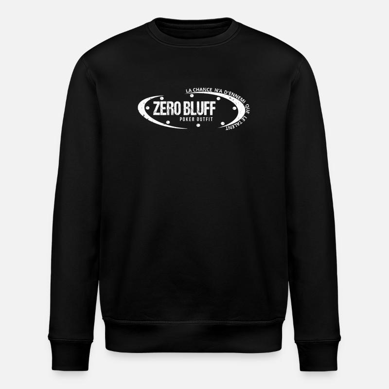 T-shirt- POKER  talent - Sweat bio ROLLER Stanley/Stella Unisexe - noir