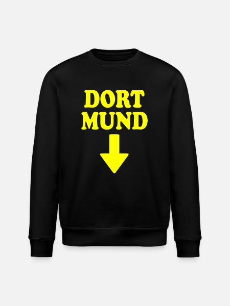 dort mund - Stanley/Stella Unisex Bio-Sweatshirt ROLLER - Schwarz