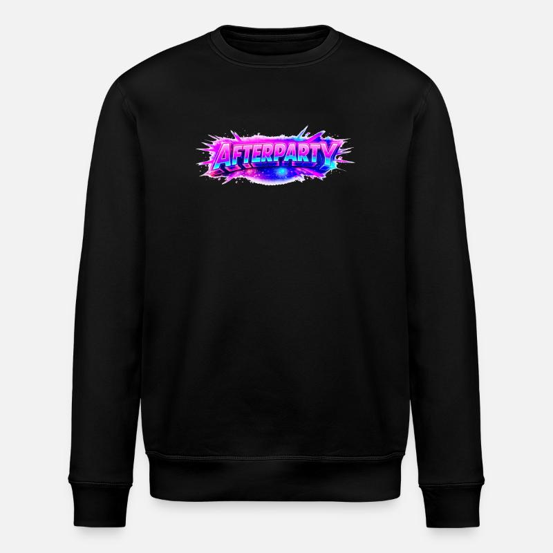 Afterparty Neon Pulse - Sweat bio ROLLER Stanley/Stella Unisexe - noir