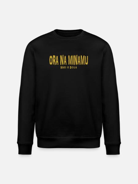 t-shirt Sicilien t-shirt siciliansk nu na minamu - Stanley/Stella økologisk unisex-sweatshirt ROLLER - sort