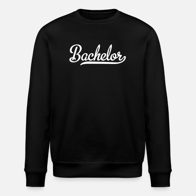 Bachelor - Stanley/Stella ROLLER Unisex Organic Sweatshirt - black
