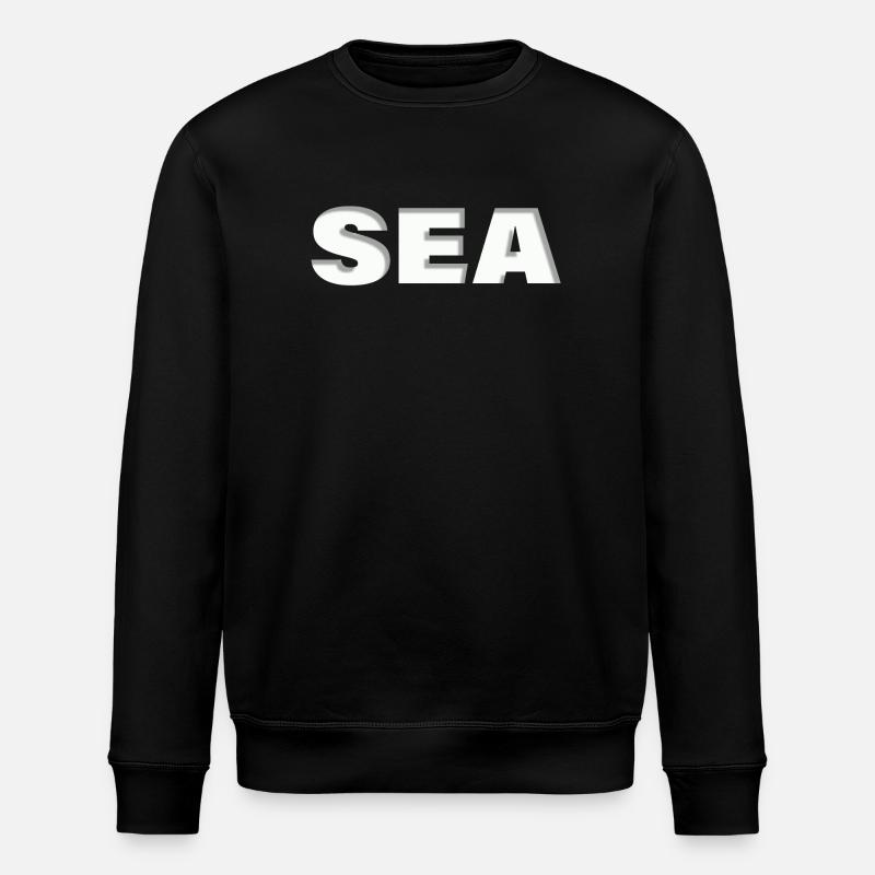 SEA - Stanley/Stella ROLLER Unisex Organic Sweatshirt - black