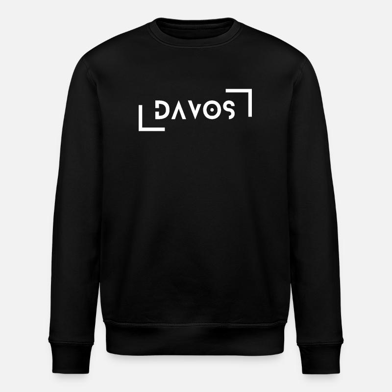 Davos - Stanley/Stella ROLLER Unisex Organic Sweatshirt - black