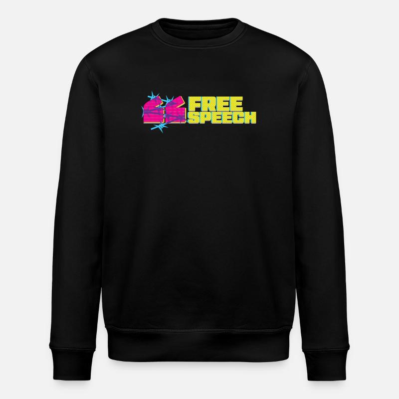 Vibrant graffiti liberté d’expression t-Shirt design - Sweat bio ROLLER Stanley/Stella Unisexe - noir