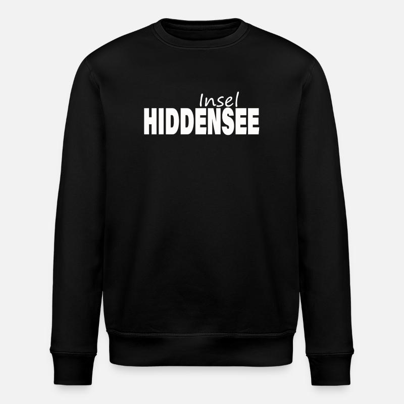 HIDDENSEE - Stanley/Stella Unisex Bio-Sweatshirt ROLLER - Schwarz