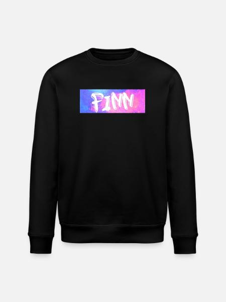 Finn: Neon Graffiti Galaxy - Stanley/Stella ROLLER Unisex Organic Sweatshirt - black