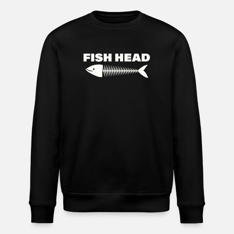 FISH HEAD - Stanley/Stella Unisex Bio-Sweatshirt ROLLER - Schwarz