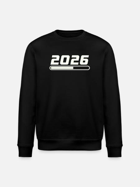 2026 - Stanley/Stella ROLLER Unisex Organic Sweatshirt - black