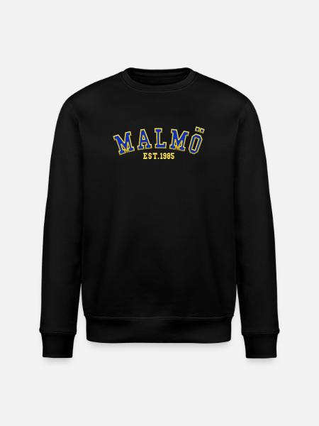 Malmö Est. 1985 - Stanley/Stella ROLLER Unisex Organic Sweatshirt - black