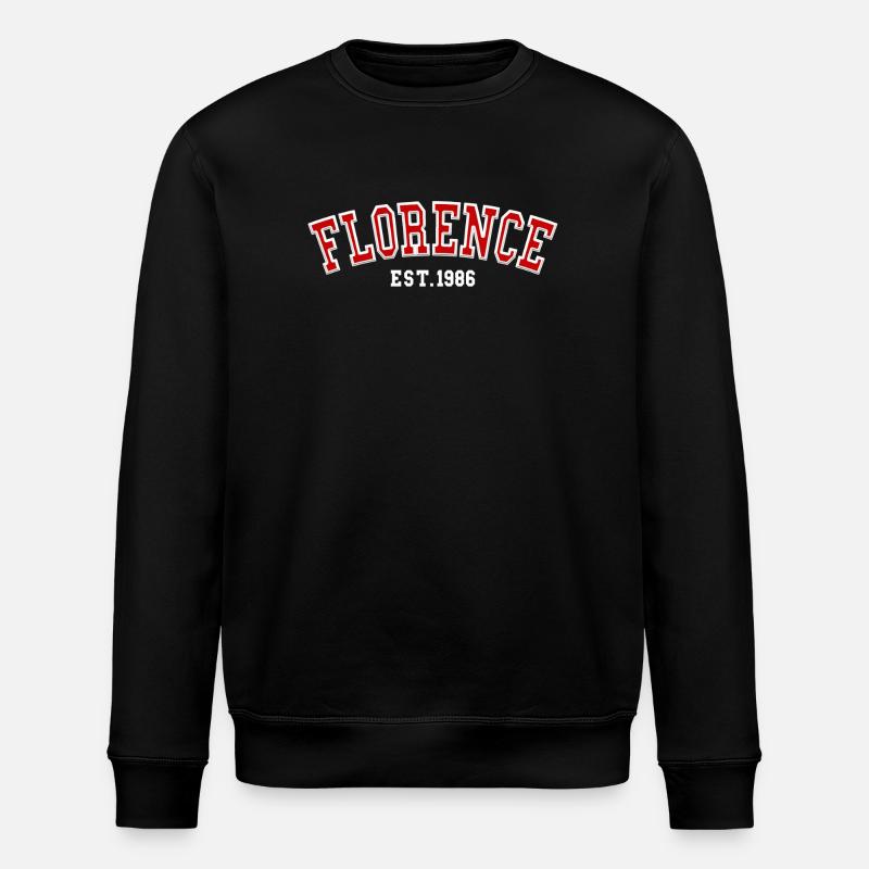 Florence Est. 1986 - Stanley/Stella ROLLER Unisex Organic Sweatshirt - black