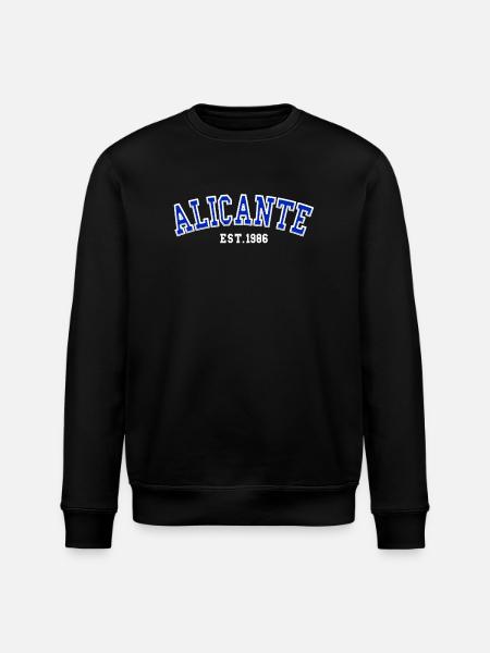 Alicante Est. 1986 - Stanley/Stella ROLLER Unisex Organic Sweatshirt - black