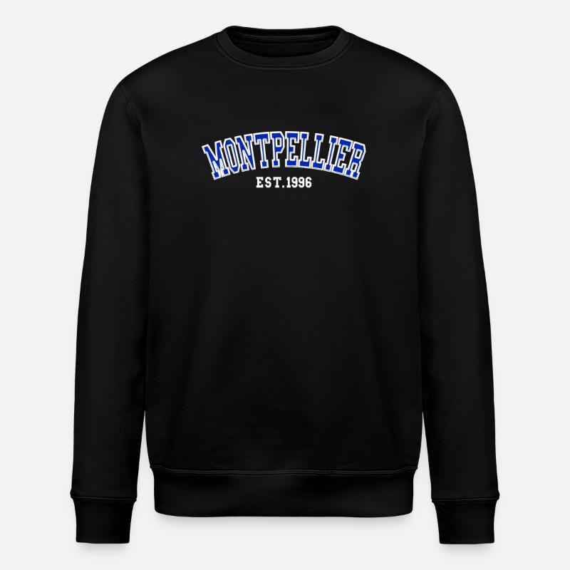 Montpellier Est. 1996 - Stanley/Stella ROLLER Unisex Organic Sweatshirt - black