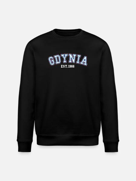 Gdynia Est. 1966 - Stanley/Stella ROLLER Unisex Organic Sweatshirt - black