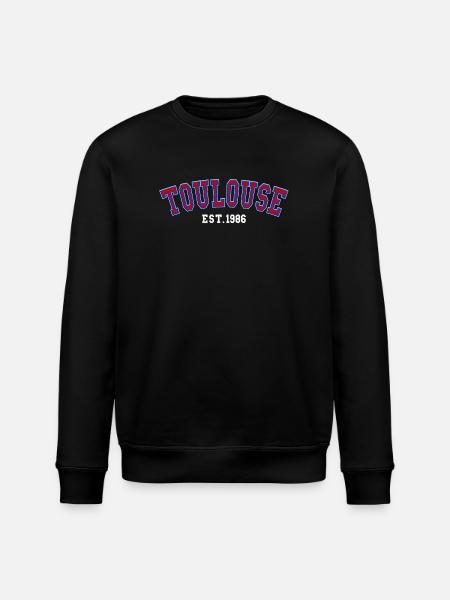 Toulouse Est. 1986 - Stanley/Stella ROLLER Unisex Organic Sweatshirt - black