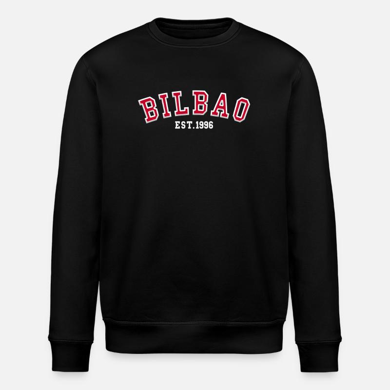 Bilbao Est. 1996 - Stanley/Stella ROLLER Unisex Organic Sweatshirt - black