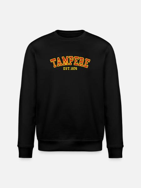 Tampere Est. 1976 - Stanley/Stella ROLLER Unisex Organic Sweatshirt - black