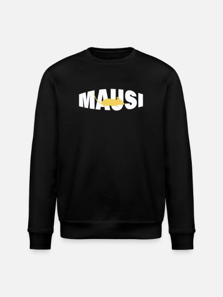 MAUSI - Stanley/Stella Unisex Bio-Sweatshirt ROLLER - Schwarz