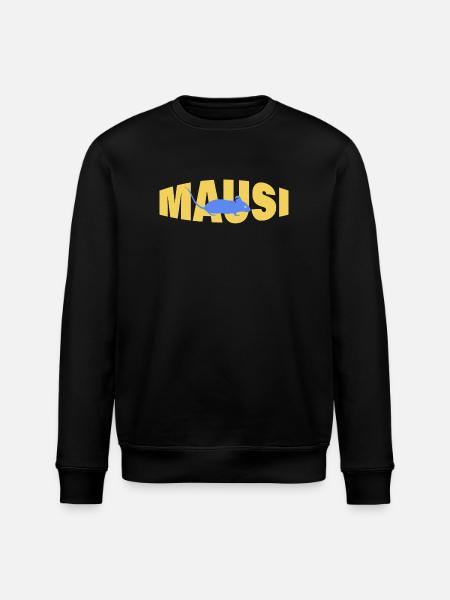 MAUSI - Stanley/Stella Unisex Bio-Sweatshirt ROLLER - Schwarz