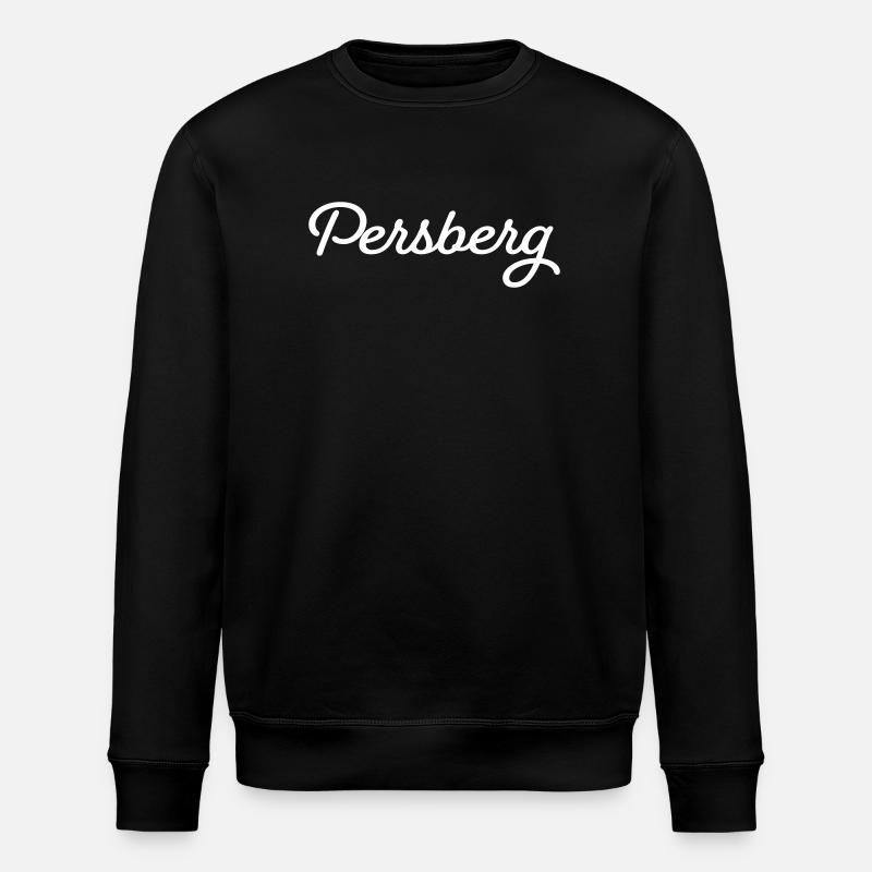 Persberg weiß - Stanley/Stella Unisex Bio-Sweatshirt ROLLER - Schwarz