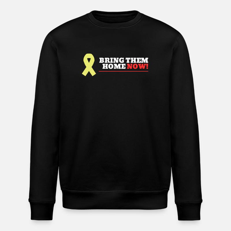 Bring them home NOW! - Stanley/Stella Unisex Bio-Sweatshirt ROLLER - Schwarz