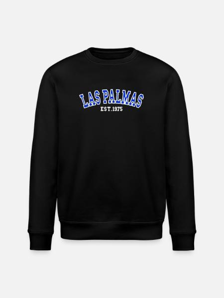 Las Palmas Est. 1975 - Stanley/Stella ROLLER Unisex Organic Sweatshirt - black