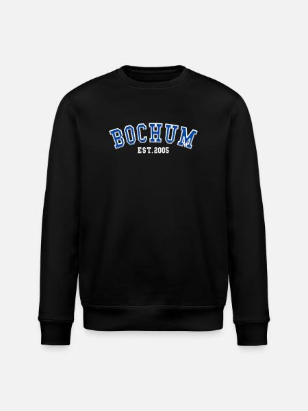 Bochum Est. 2005 - Stanley/Stella Unisex Bio-Sweatshirt ROLLER - Schwarz