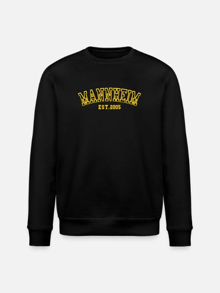 Mannheim Est 2005 - Stanley/Stella ROLLER Unisex Organic Sweatshirt - black