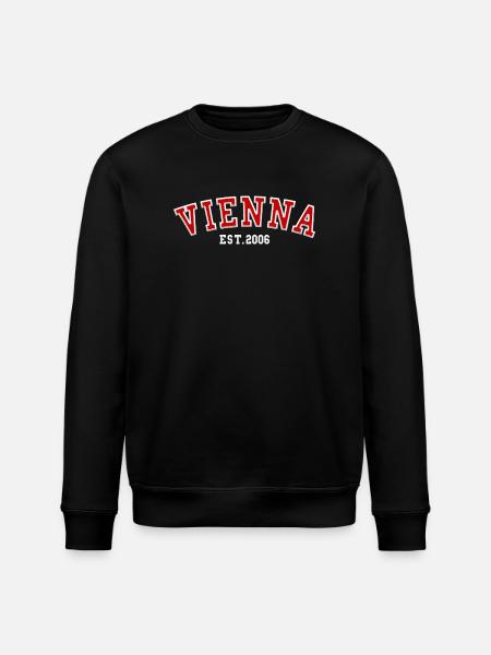 Vienna Est. 2006 - Stanley/Stella ROLLER Unisex Organic Sweatshirt - black
