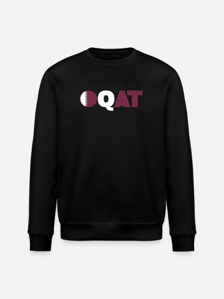 Qatar - Sweat bio ROLLER Stanley/Stella Unisexe - noir