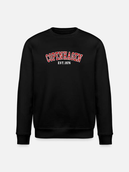 Copenhague Fondée en 1976 - Sweat bio ROLLER Stanley/Stella Unisexe - noir