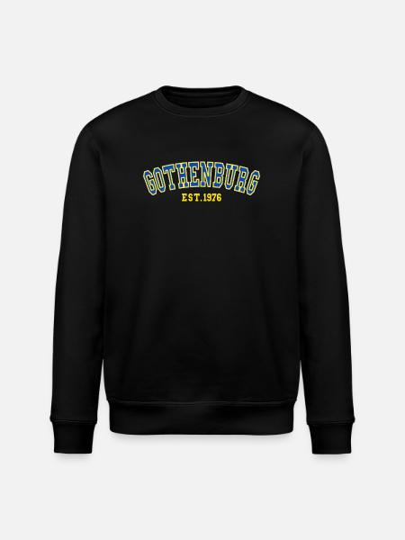 Gothenburg Est. 1976 - Stanley/Stella ROLLER Unisex Organic Sweatshirt - black