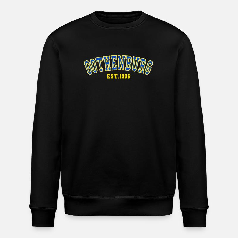 Göteborg Fondée en 1996 - Sweat bio ROLLER Stanley/Stella Unisexe - noir