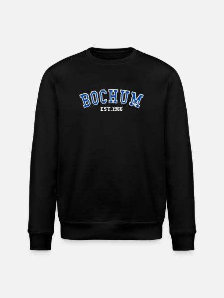 Bochum Est. 1966 - Stanley/Stella ROLLER Unisex Organic Sweatshirt - black