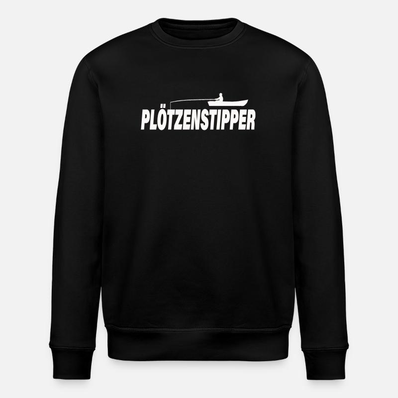 PLÖTZENSTIPPER - Stanley/Stella ROLLER Unisex Organic Sweatshirt - black