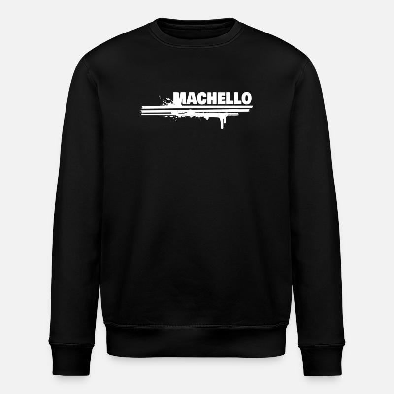 Gift for Machello - Stanley/Stella ROLLER Unisex Organic Sweatshirt - black