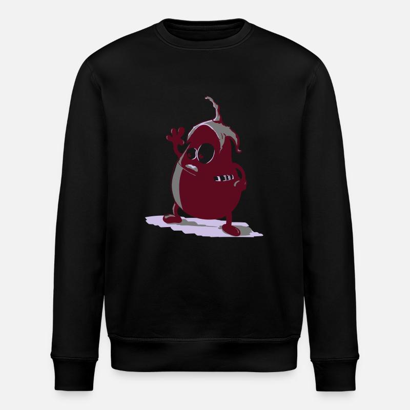 monster - Stanley/Stella ROLLER Unisex Organic Sweatshirt - black