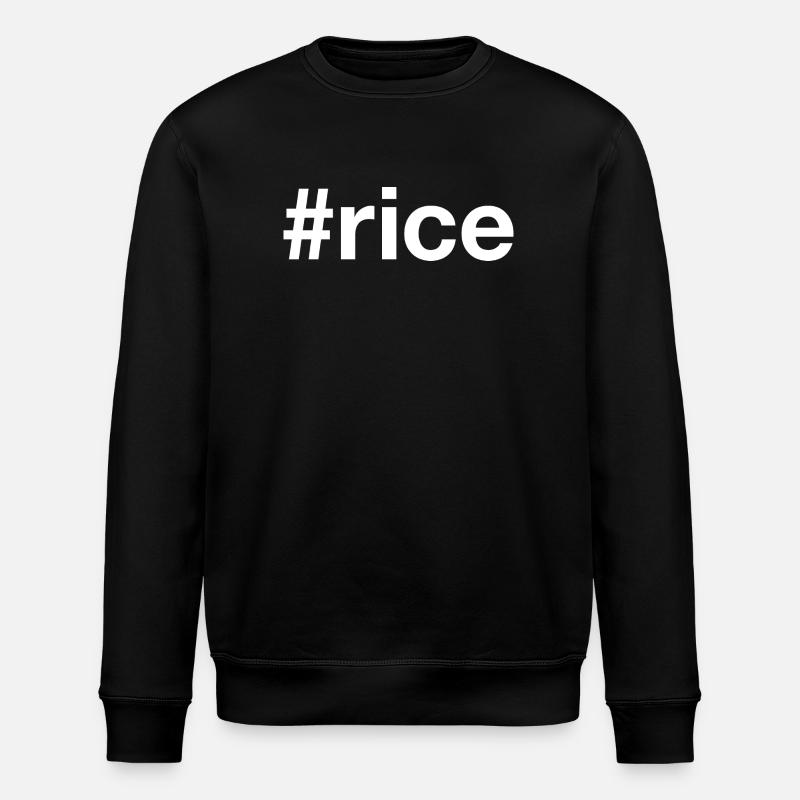 Rice Reis - Sweat bio ROLLER Stanley/Stella Unisexe - noir