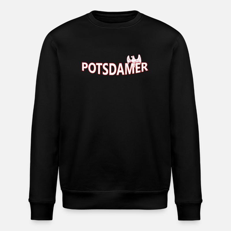 POTSDAMer - Sweat bio ROLLER Stanley/Stella Unisexe - noir