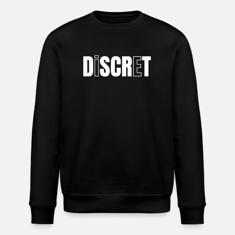 DISCRET !  - Sweat bio ROLLER Stanley/Stella Unisexe - noir