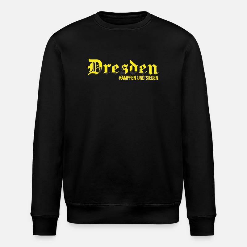 Dresden - Stanley/Stella Unisex Bio-Sweatshirt ROLLER - Schwarz