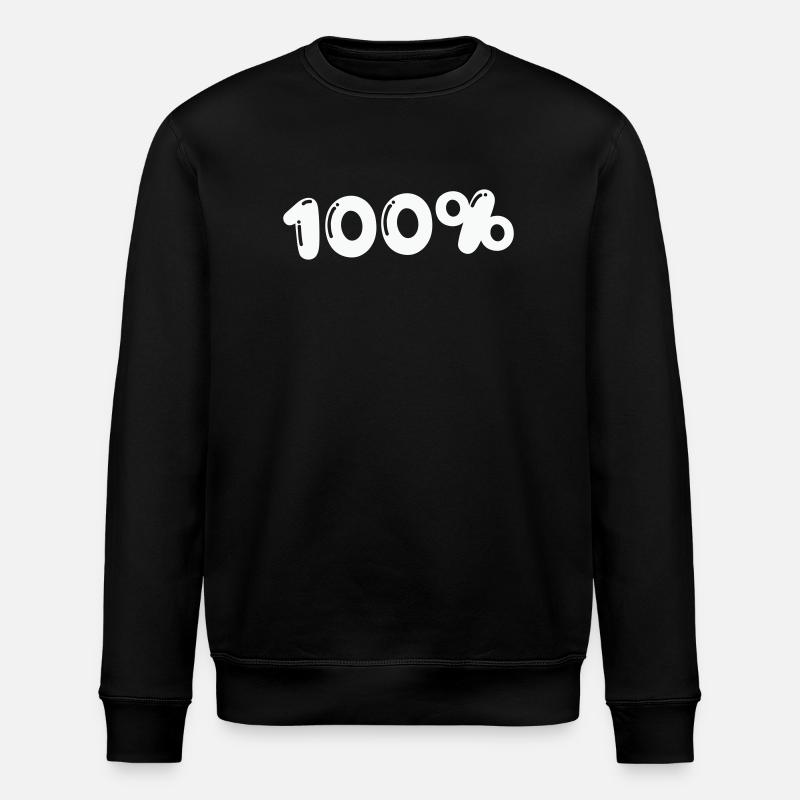 100% - Stanley/Stella Unisex Bio-Sweatshirt ROLLER - Schwarz