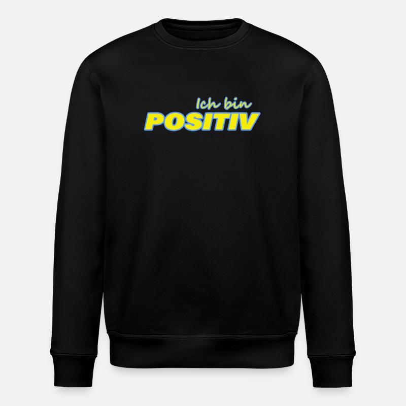 POSITIV - Stanley/Stella Unisex Bio-Sweatshirt ROLLER - Schwarz