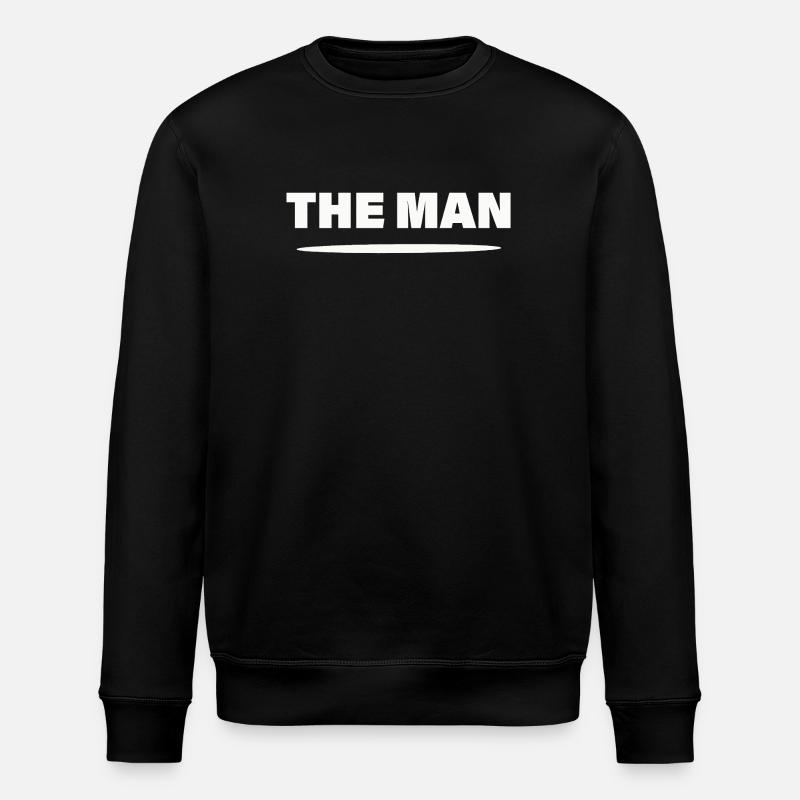 THE MAN - Stanley/Stella ROLLER Unisex Organic Sweatshirt - black