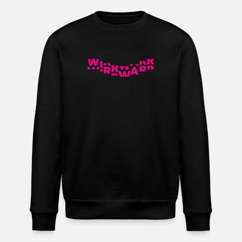 wirrwarr - Stanley/Stella Unisex Bio-Sweatshirt ROLLER - Schwarz