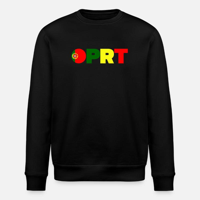 Portugal - Stanley/Stella Unisex Bio-Sweatshirt ROLLER - Schwarz