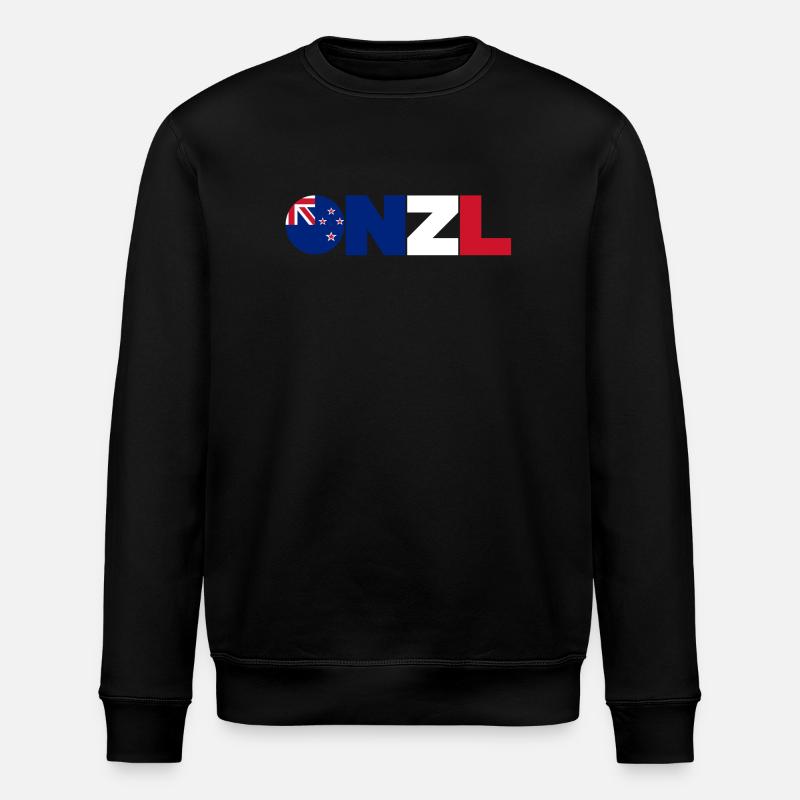 New_Zealand - Stanley/Stella Unisex Bio-Sweatshirt ROLLER - Schwarz