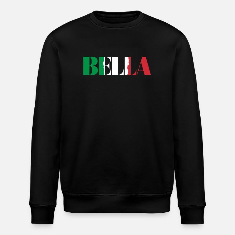 Bella Italia - Sweat bio ROLLER Stanley/Stella Unisexe - noir