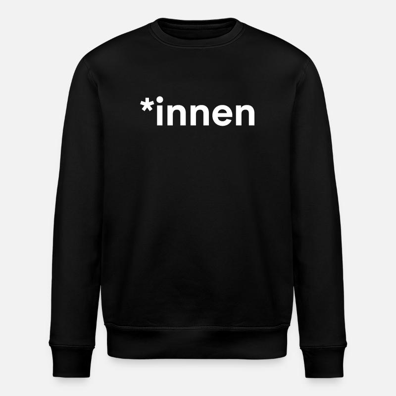 *innen - Stanley/Stella Unisex Bio-Sweatshirt ROLLER - Schwarz